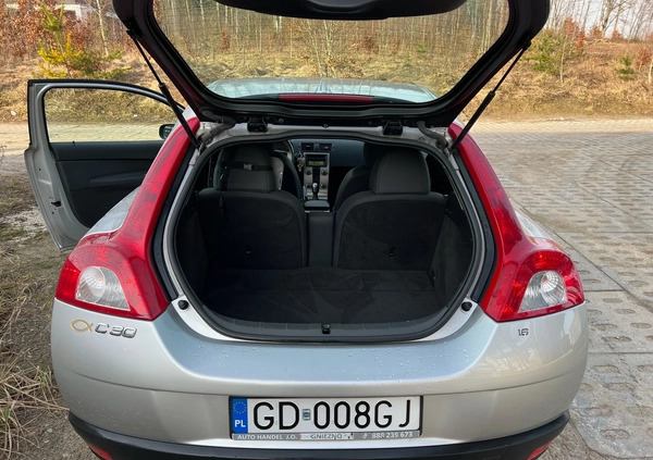 Volvo C30 cena 18600 przebieg: 134798, rok produkcji 2008 z Gdańsk małe 121